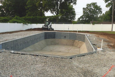 In Ground Pool Building & Construction
