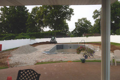 In Ground Swimming Pool Building & Construction