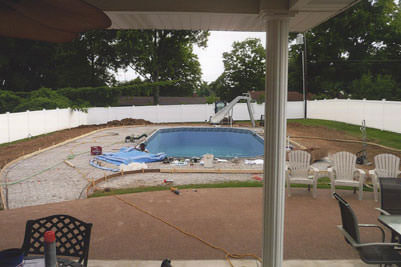 In Ground Pool Building Process