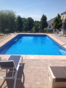 in ground pool service