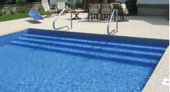 Inground Pool Steps | St. Louis Pool Construction