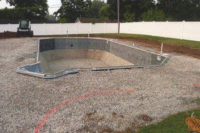 St. Louis In Ground Swimming Pool Constuction