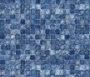 Blue Mosaic - 20 and 27 Mil